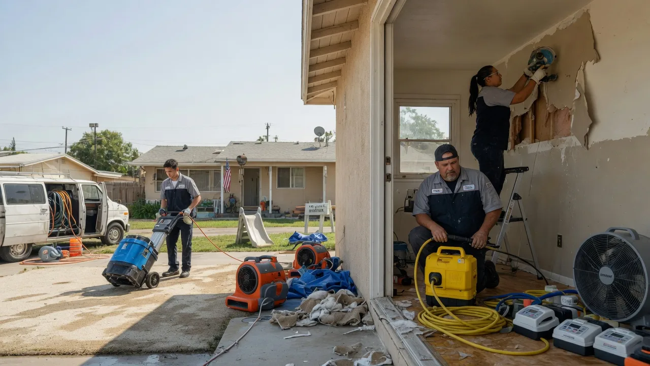 Water Damage Restoration in Hartshorne, OK near me